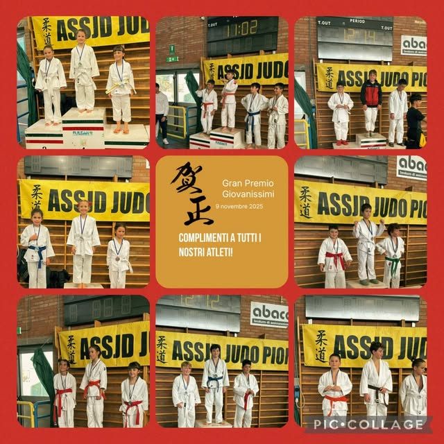 Podi del Gran Premio Giovanissimi di judo